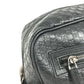 GUCCI 419775 Guccissima GG Logo Clutch Bag/Pouch with Handle/Second Bag/Shimmer Leather/Unisex Black