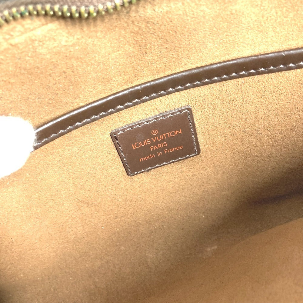 LOUIS VUITTON N51993 Damier Saint Louis Clutch Bag, Pouch with Strap, Second Bag, Damier Canvas, Unisex, Ebene, Brown