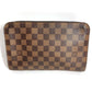 LOUIS VUITTON N51993 Damier Saint Louis Clutch Bag, Pouch with Strap, Second Bag, Damier Canvas, Unisex, Ebene, Brown