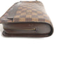 LOUIS VUITTON N51993 Damier Saint Louis Clutch Bag, Pouch with Strap, Second Bag, Damier Canvas, Unisex, Ebene, Brown