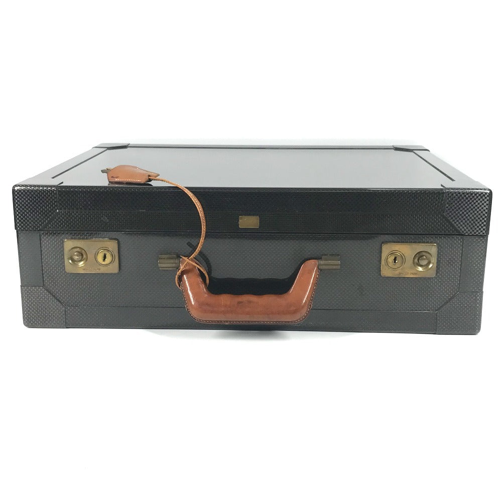 HERMES 150周年記念 500個限定 エスパスGM エスパス GM アタッシュケース ブリーフケース トランク ビジネスバッグ カーボン レディース ブラック