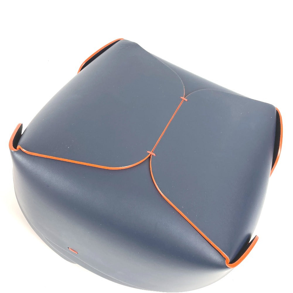 LOUIS VUITTON Petit Nomade Collection Overlay Bowl, Trinket Organizer, Leather, Unisex, Navy