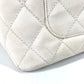 CHANEL CC Coco Mark Logo Quilted Matelasse Reissue Tote Bag with Fringe and Tassel, Shoulder Bag, 9618***, Leather/Canvas, Unisex, White