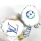LOUIS VUITTON GI0502 Teddy Bear Monogram Pastel "Dudurui" Doll Bear Interior Object Plush Cotton Women's Multicolor