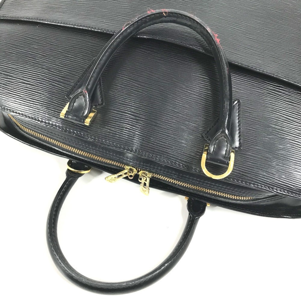 LOUIS VUITTON M54512 Epi Sorbonne Tote Bag, Business Bag, Boston Bag, Handbag, Epi Leather, Unisex, Noir Black