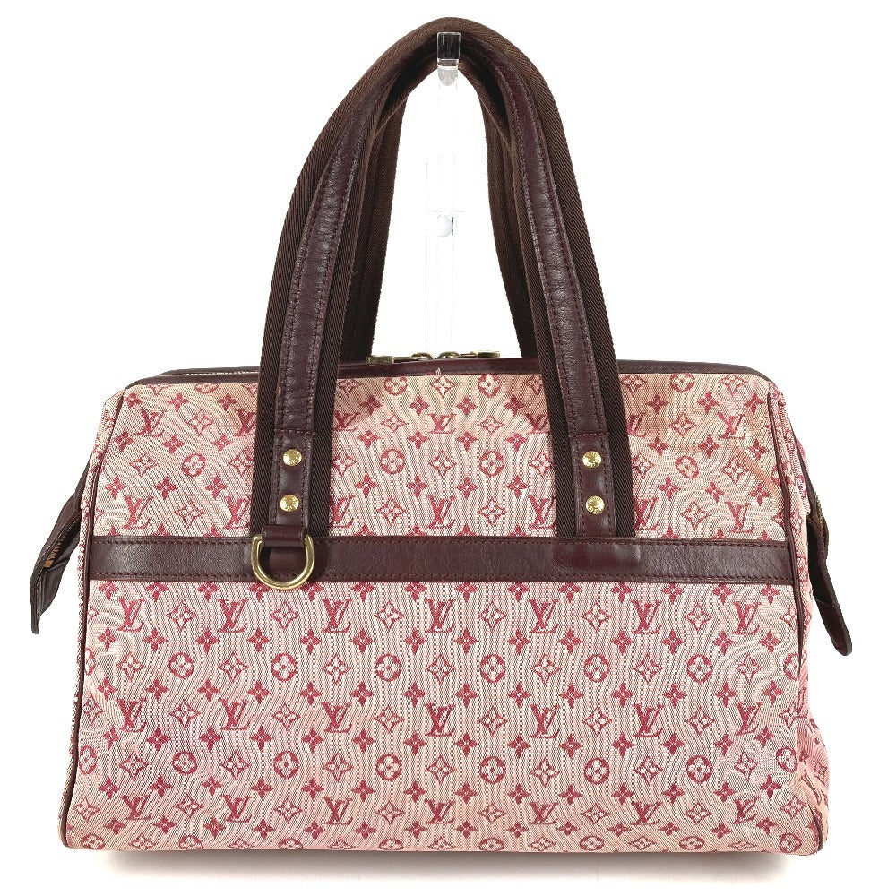 LOUIS VUITTON M92311 モノグラムミニ ジョセフィーヌ GM ジョセフィーヌGM カバン ミニボストンバッグ ハンドバッグ モノグラムミニキャンバス レディース スリーズ レッド