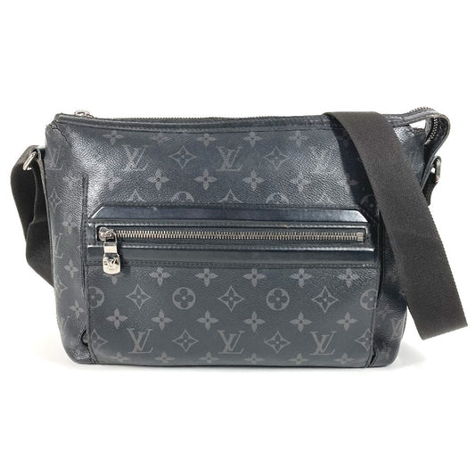 LOUIS VUITTON M44223 Monogram Eclipse Messenger Odyssey PM Messenger Bag, Crossbody Shoulder Bag, Monogram Eclipse Canvas, Unisex, Black