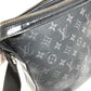 LOUIS VUITTON M44223 Monogram Eclipse Messenger Odyssey PM Messenger Bag, Crossbody Shoulder Bag, Monogram Eclipse Canvas, Unisex, Black