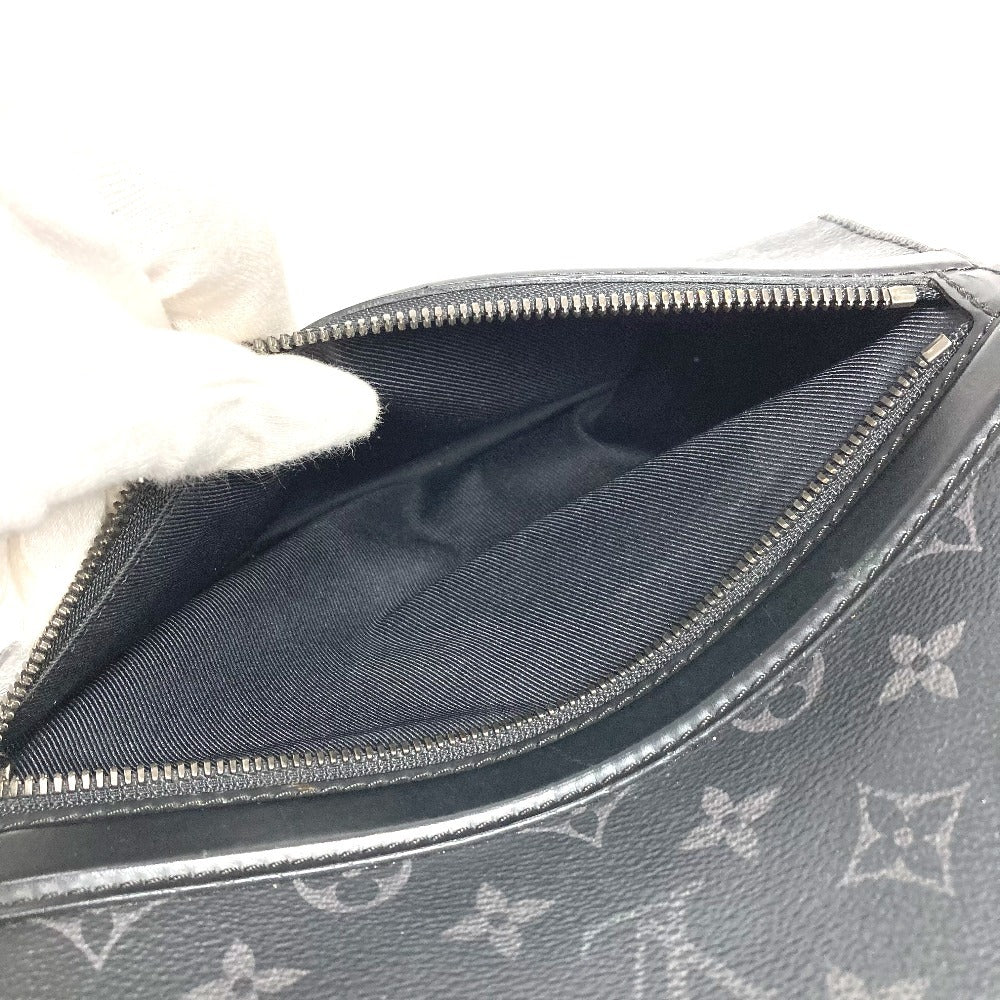 LOUIS VUITTON M44223 Monogram Eclipse Messenger Odyssey PM Messenger Bag, Crossbody Shoulder Bag, Monogram Eclipse Canvas, Unisex, Black