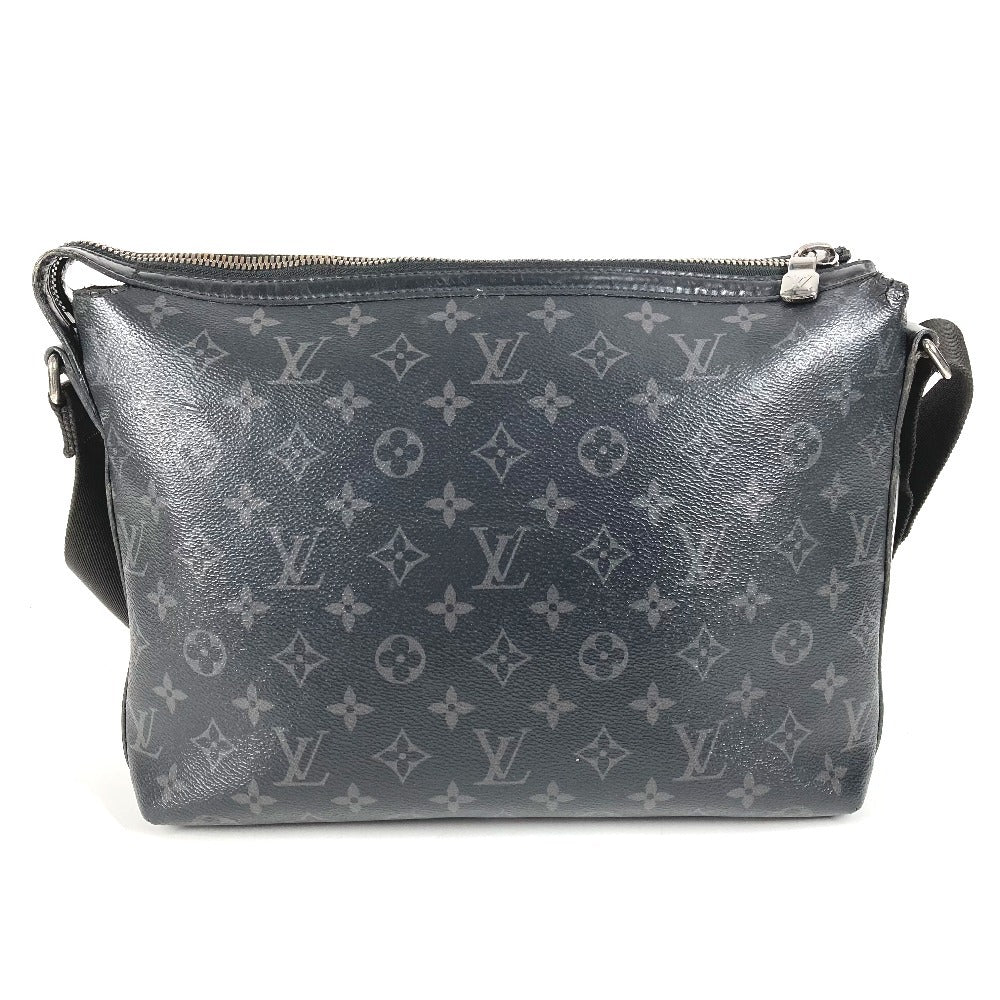 LOUIS VUITTON M44223 Monogram Eclipse Messenger Odyssey PM Messenger Bag, Crossbody Shoulder Bag, Monogram Eclipse Canvas, Unisex, Black