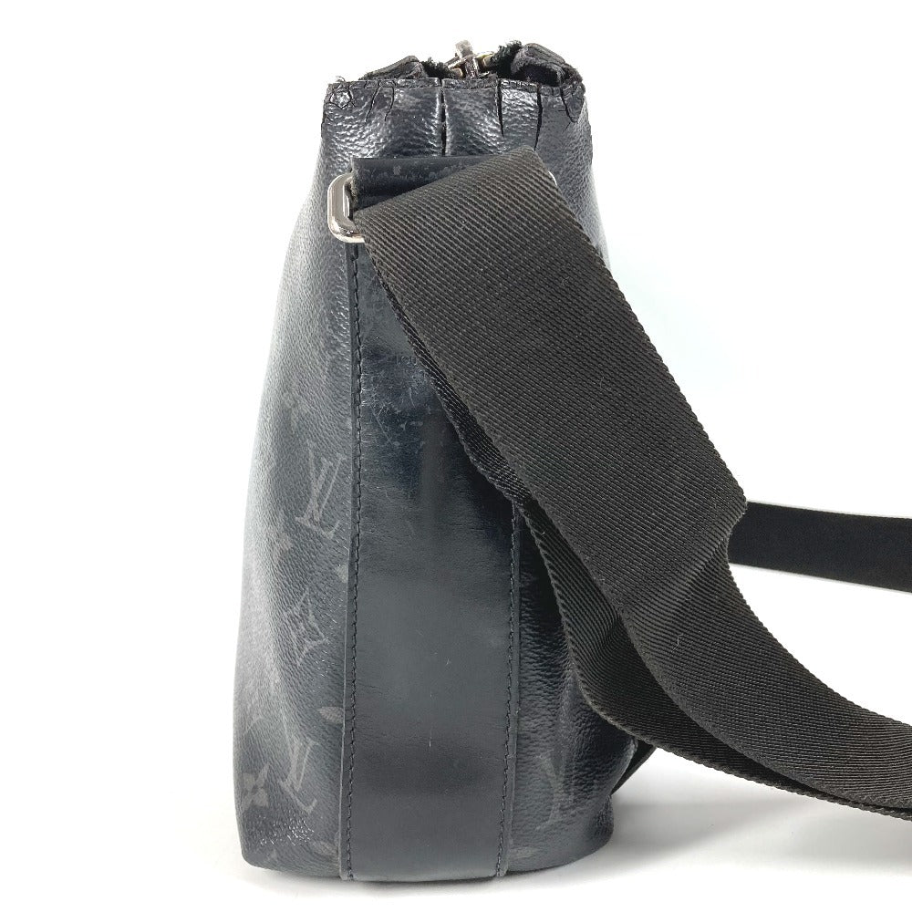 LOUIS VUITTON M44223 Monogram Eclipse Messenger Odyssey PM Messenger Bag, Crossbody Shoulder Bag, Monogram Eclipse Canvas, Unisex, Black