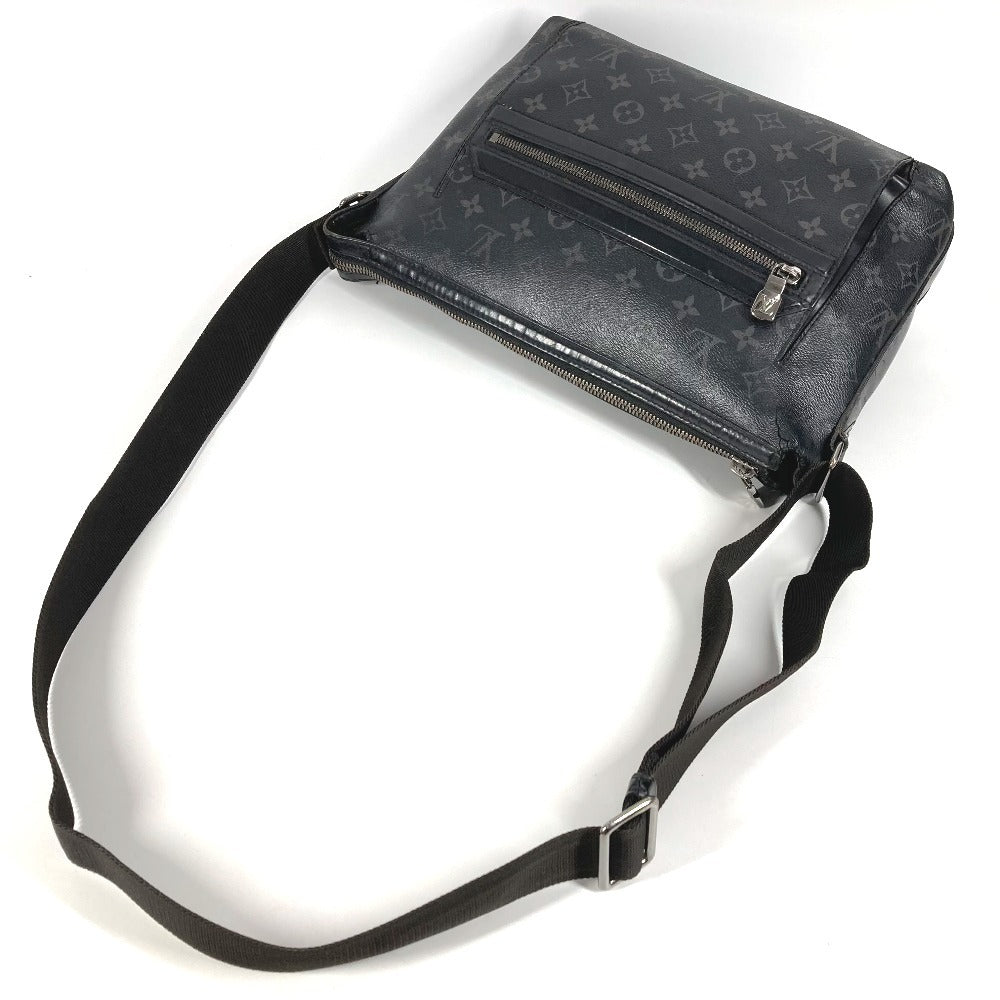 LOUIS VUITTON M44223 Monogram Eclipse Messenger Odyssey PM Messenger Bag, Crossbody Shoulder Bag, Monogram Eclipse Canvas, Unisex, Black