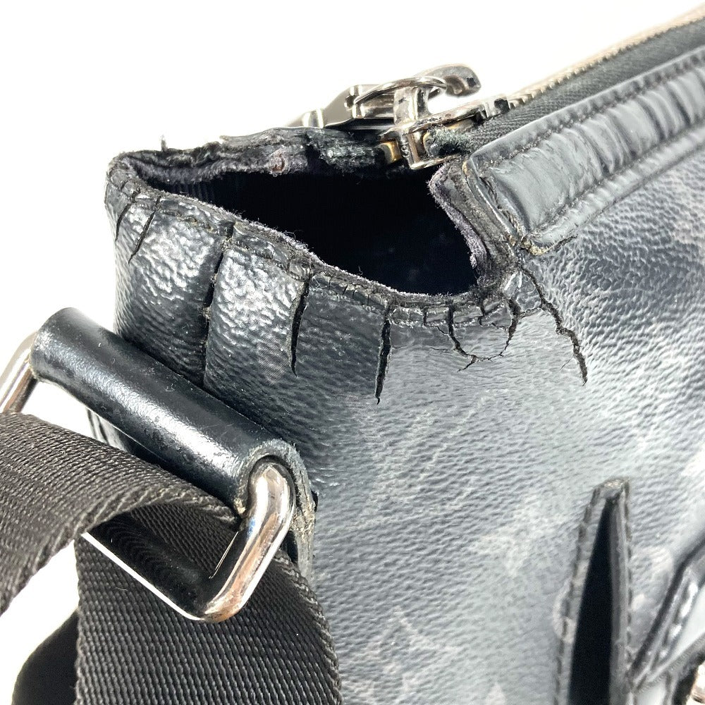 LOUIS VUITTON M44223 Monogram Eclipse Messenger Odyssey PM Messenger Bag, Crossbody Shoulder Bag, Monogram Eclipse Canvas, Unisex, Black