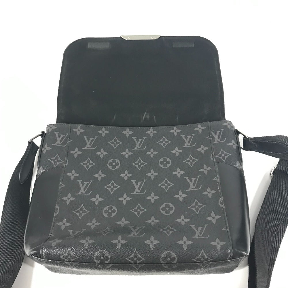 LOUIS VUITTON M40565 モノグラムエクリプス メッセンジャー・エクスプローラーPM カバン メッセンジャーバッグ 斜め掛け フラップ ショルダーバッグ モノグラムエクリプスキャンバス ユニセックス ブラック