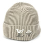 LOUIS VUITTON M77196 Beanie - LV Dual Beanie Hat, Knit Cap, Cashmere, Unisex, Greige/Gray