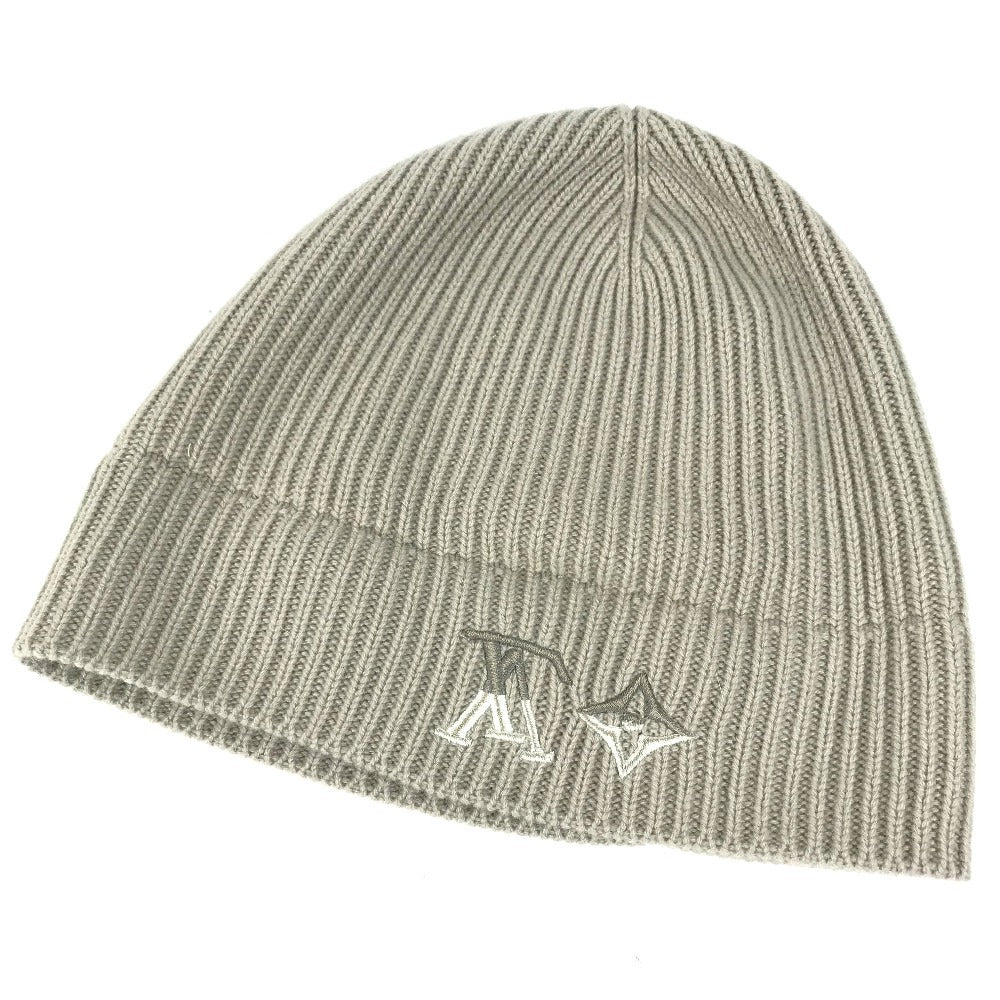 LOUIS VUITTON M77196 Beanie - LV Dual Beanie Hat, Knit Cap, Cashmere, Unisex, Greige/Gray