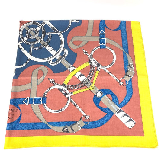 HERMES Pellier ペリエ カレジェアン 140 カレジェアン140 ショール ストール 大判 スカーフ カシミヤ ユニセックス マルチカラー