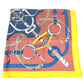 HERMES Pellier Carre Jean 140 Shawl/Scarf, Large, Cashmere, Unisex, Multicolor