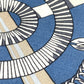 HERMES Pellier Carre Jean 140 Shawl/Scarf, Large, Cashmere, Unisex, Multicolor