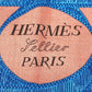 HERMES Pellier Carre Jean 140 Shawl/Scarf, Large, Cashmere, Unisex, Multicolor