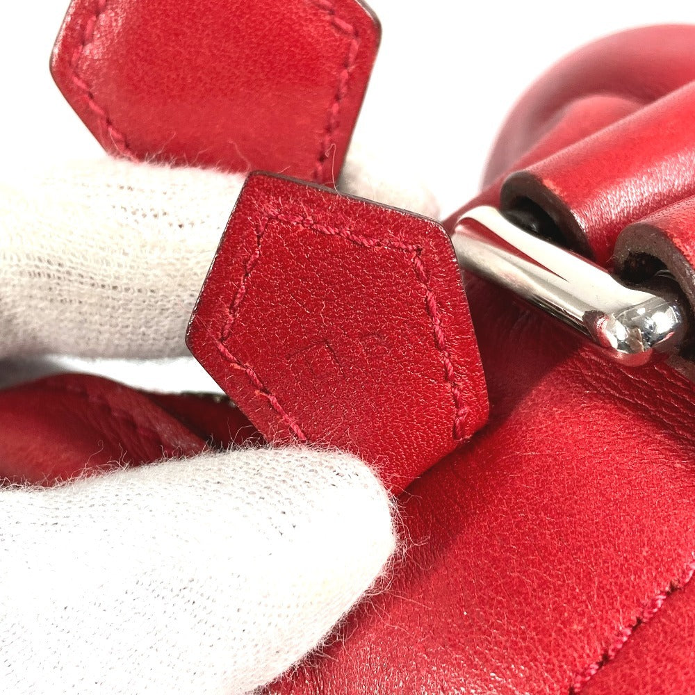 HERMES ヴァンキャトルPM ヴァンキャトル PM カバン 斜め掛け ポシェット ショルダーバッグ レザー ユニセックス レッド