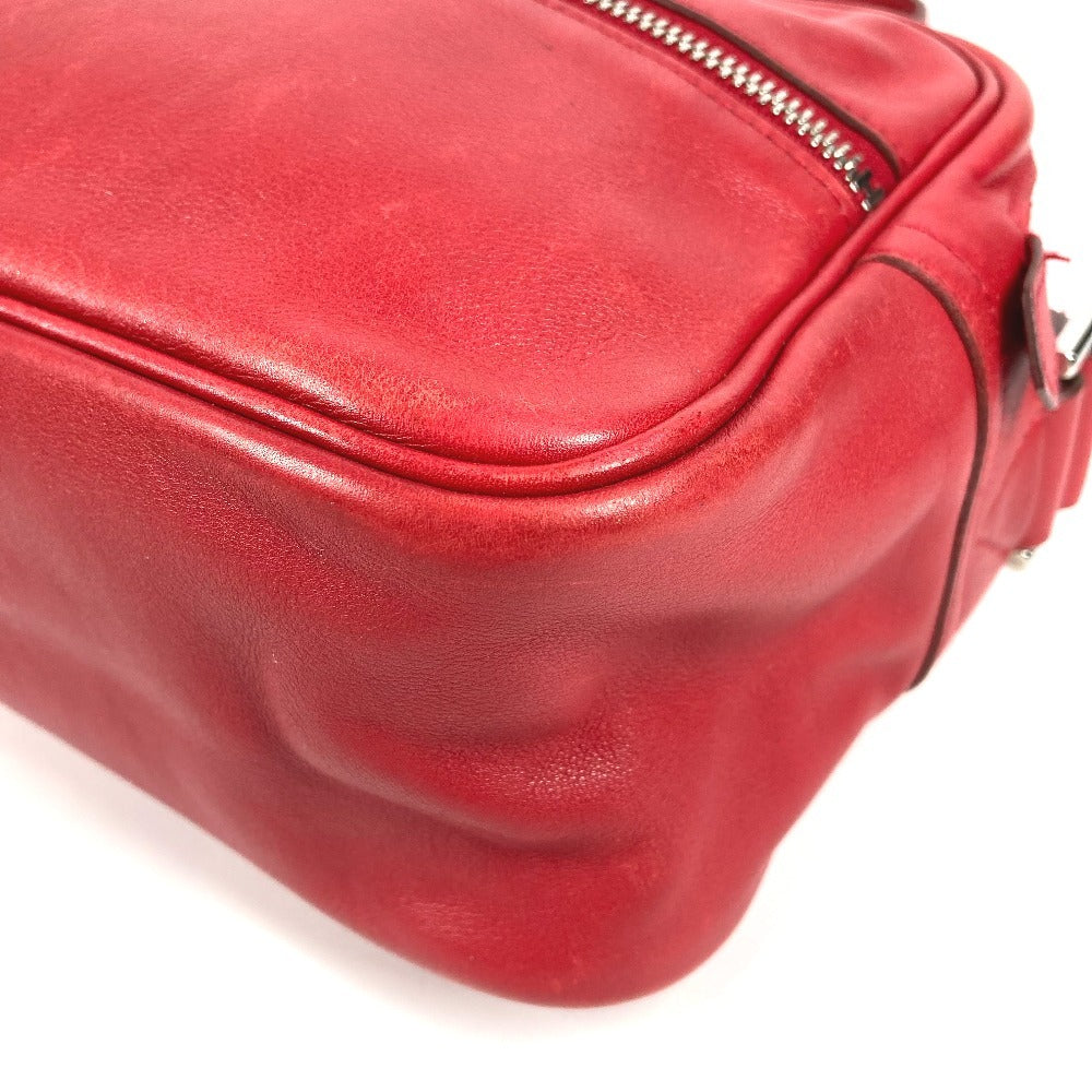 HERMES ヴァンキャトルPM ヴァンキャトル PM カバン 斜め掛け ポシェット ショルダーバッグ レザー ユニセックス レッド