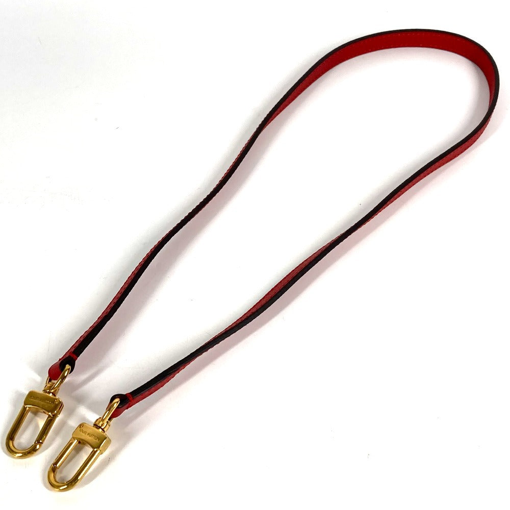 LOUIS VUITTON 不明 ショルダーストラップ 調整不可 付属品 アクセサリー ショルダーストラップ レザー ユニセックス レッド