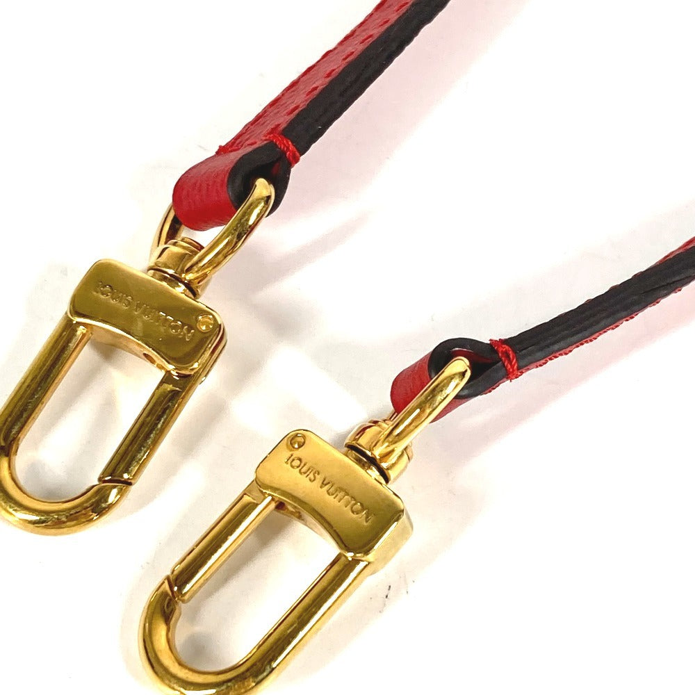LOUIS VUITTON 不明 ショルダーストラップ 調整不可 付属品 アクセサリー ショルダーストラップ レザー ユニセックス レッド