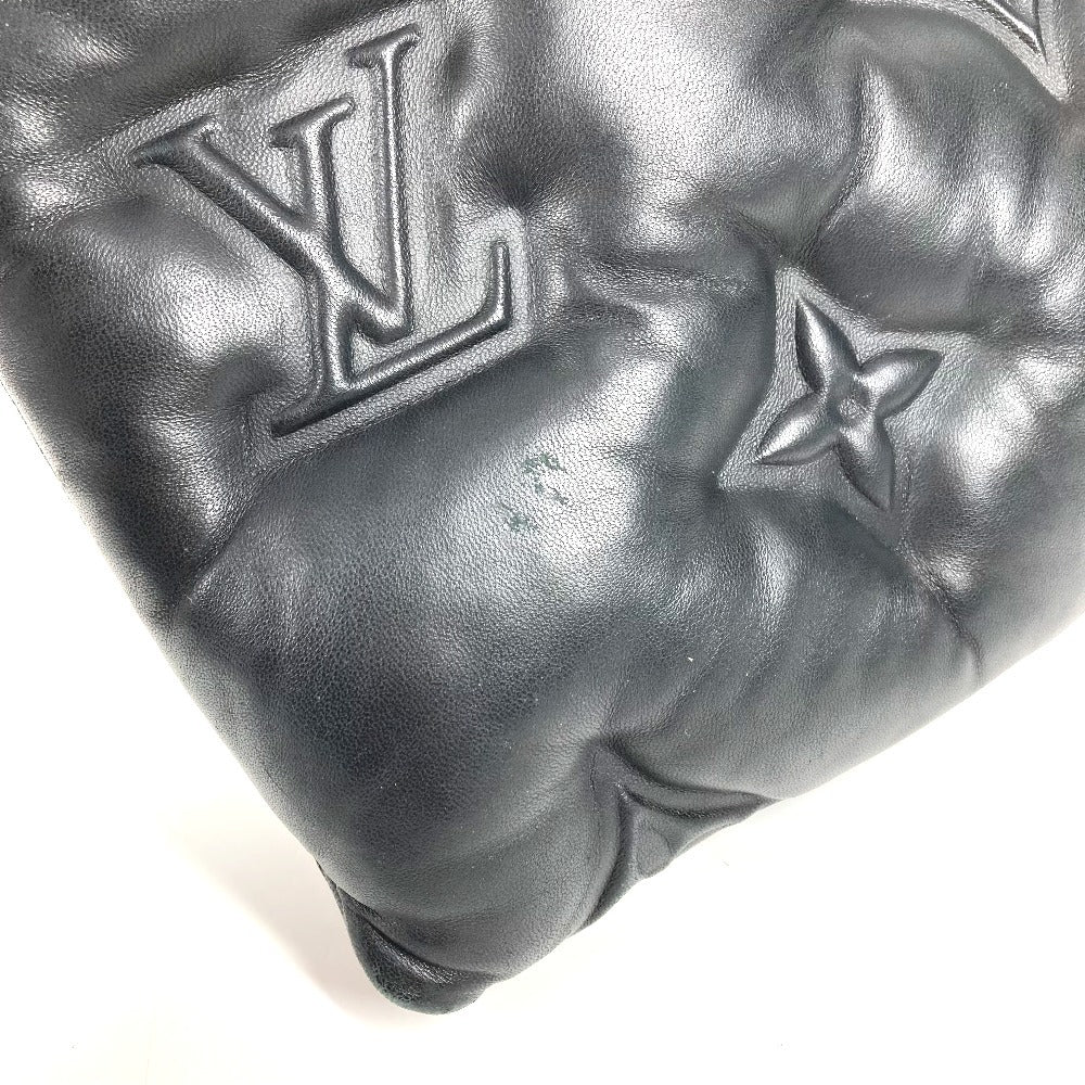 LOUIS VUITTON M68775 LV2054 ヴァージルアブロー ポシェットA4 ポシェット A4 カバン ポーチ セカンドバッグ クッション クラッチバッグ ラムスキン ユニセックス ノワール ブラック