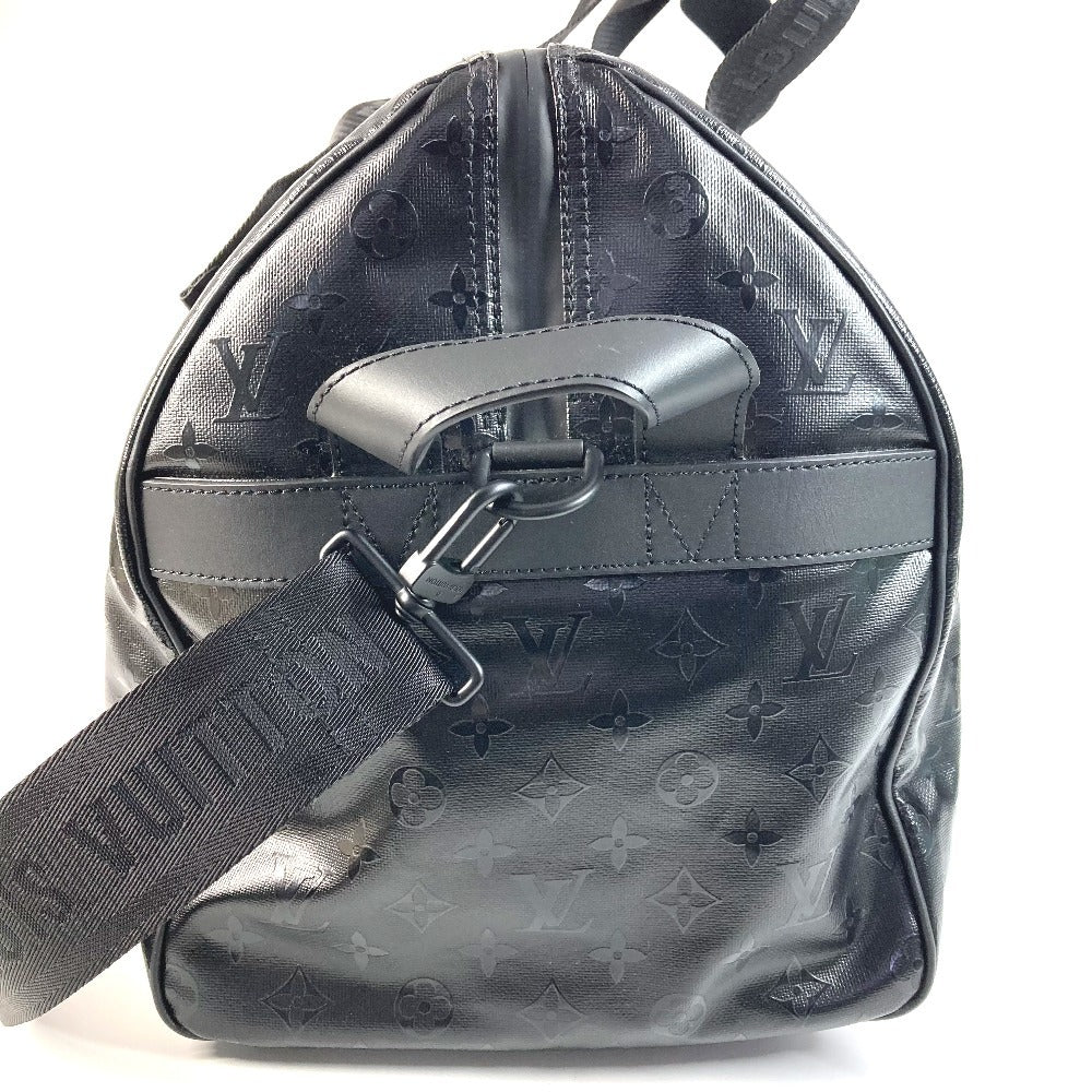 LOUIS VUITTON M23786 LV SKI モノグラムストーム キーポル55 キーポル 55 カバン 旅行バッグ トラベルバッグ 2WAYバッグ ショルダーバッグ ボストンバッグ レザー ユニセックス ブラック
