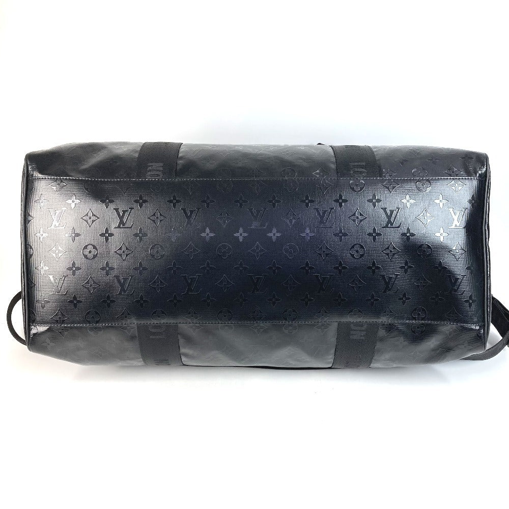 LOUIS VUITTON M23786 LV SKI モノグラムストーム キーポル55 キーポル 55 カバン 旅行バッグ トラベルバッグ 2WAYバッグ ショルダーバッグ ボストンバッグ レザー ユニセックス ブラック