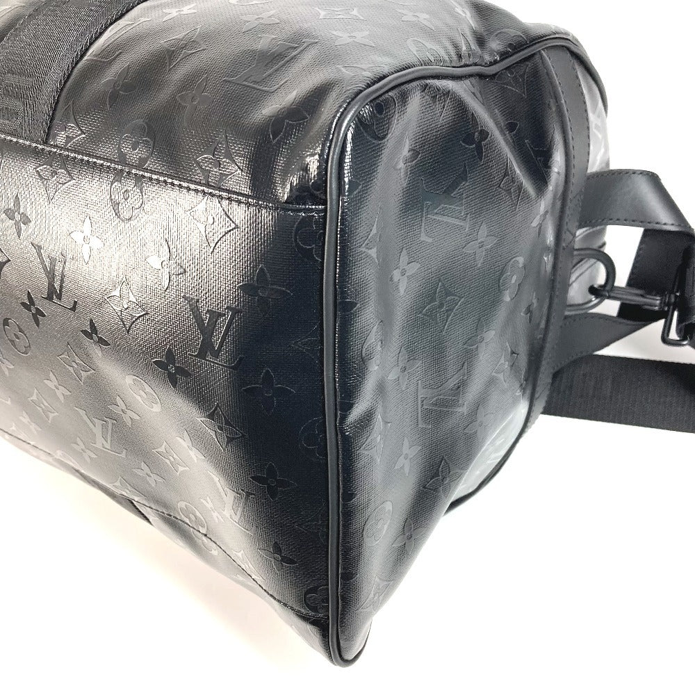 LOUIS VUITTON M23786 LV SKI モノグラムストーム キーポル55 キーポル 55 カバン 旅行バッグ トラベルバッグ 2WAYバッグ ショルダーバッグ ボストンバッグ レザー ユニセックス ブラック