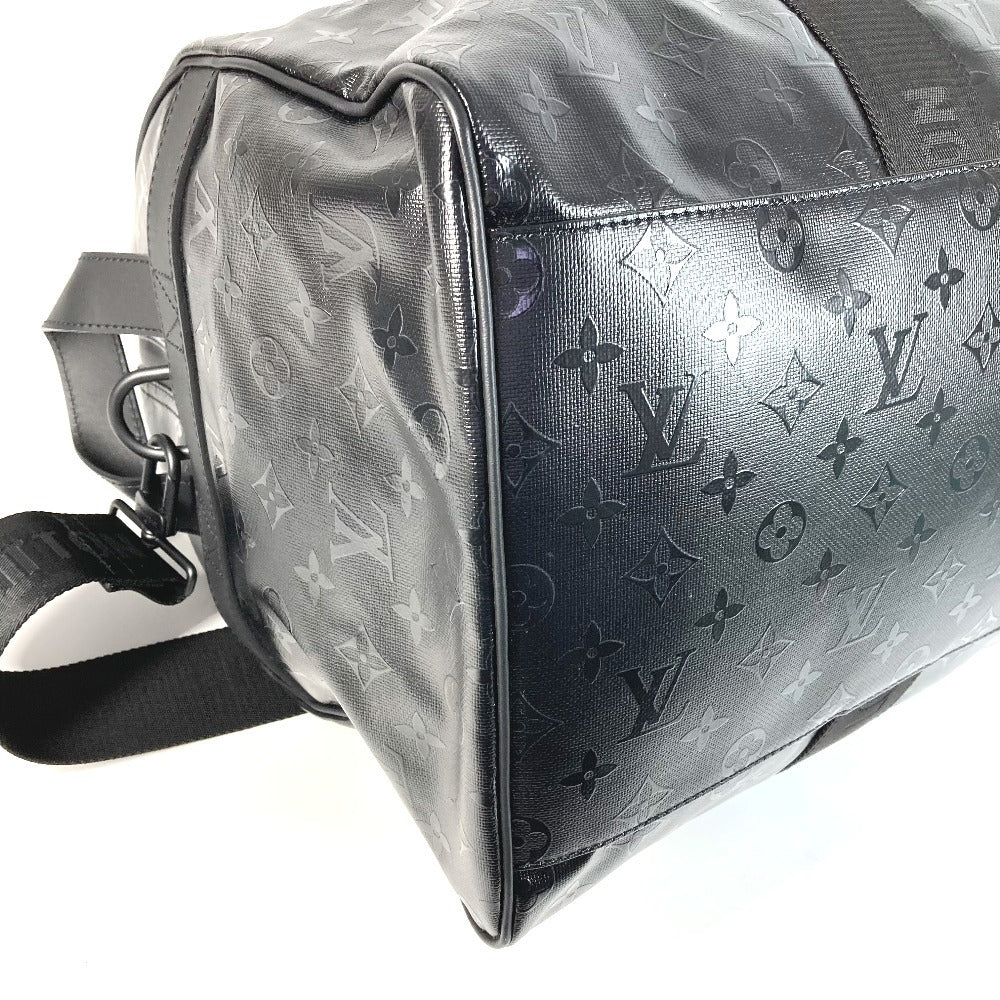 LOUIS VUITTON M23786 LV SKI モノグラムストーム キーポル55 キーポル 55 カバン 旅行バッグ トラベルバッグ 2WAYバッグ ショルダーバッグ ボストンバッグ レザー ユニセックス ブラック