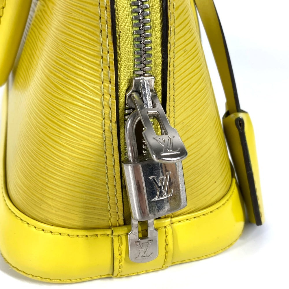LOUIS VUITTON M40981 エピ アルマBB アルマ BB 2WAYバッグ ショルダーバッグ 斜め掛け カバン ハンドバッグ エピレザー レディース ピスタッシュ イエロー