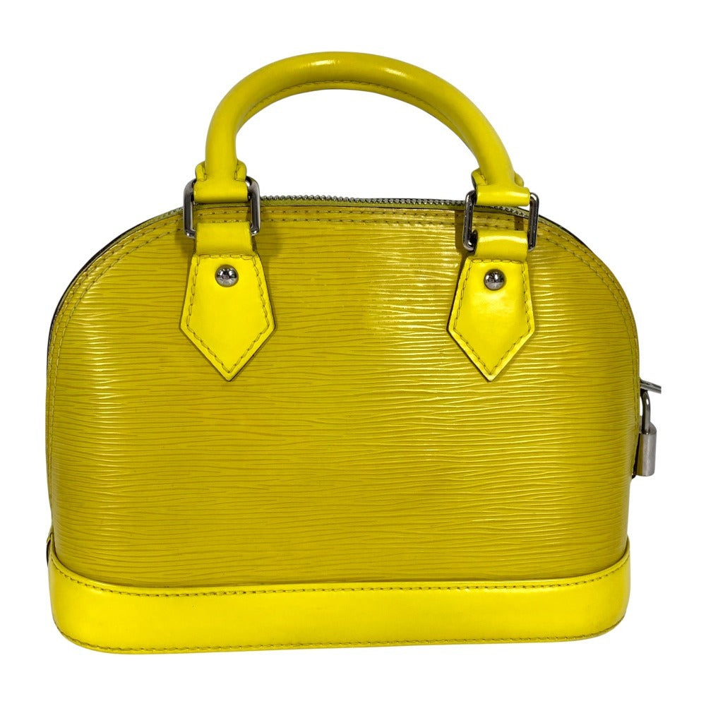 LOUIS VUITTON M40981 エピ アルマBB アルマ BB 2WAYバッグ ショルダーバッグ 斜め掛け カバン ハンドバッグ エピレザー レディース ピスタッシュ イエロー