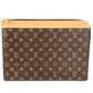 LOUIS VUITTON M82540 モノグラム ポシェット・ジュール カバン ポーチ セカンドバッグ L字ファスナー クラッチバッグ モノグラムキャンバス ユニセックス ブラウン
