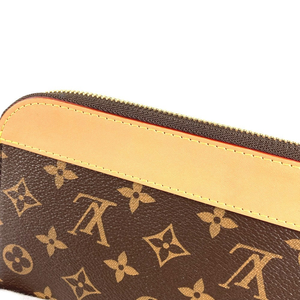 LOUIS VUITTON M82540 モノグラム ポシェット・ジュール カバン ポーチ セカンドバッグ L字ファスナー クラッチバッグ モノグラムキャンバス ユニセックス ブラウン