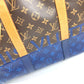 LOUIS VUITTON M43861 モノグラムスプリット バイカラー キーポルバンドリエール 50 カバン 旅行バッグ トラベルバッグ 2WAYバッグ ショルダーバッグ ボストンバッグ モノグラムキャンバス ユニセックス ブルー