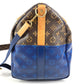 LOUIS VUITTON M43861 モノグラムスプリット バイカラー キーポルバンドリエール 50 カバン 旅行バッグ トラベルバッグ 2WAYバッグ ショルダーバッグ ボストンバッグ モノグラムキャンバス ユニセックス ブルー