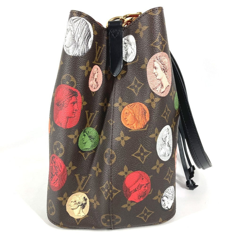 LOUIS VUITTON M45956 Monogram Cameo NeoNoe MM NeoNoe MM Shoulder Bag, Bucket-Shaped, Monogram Canvas, Unisex, Brown