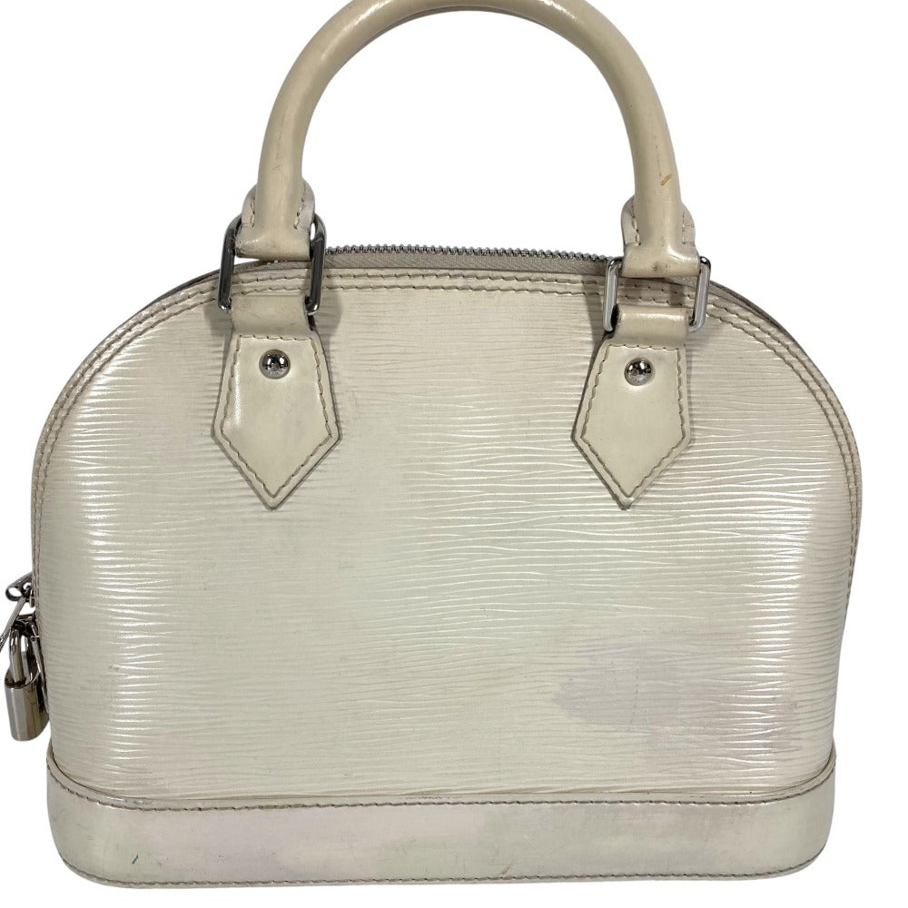 LOUIS VUITTON M4085J　 エピ アルマBB アルマ BB 2WAYバッグ ショルダーバッグ 斜め掛け カバン ハンドバッグ エピレザー レディース イヴォワール ホワイト