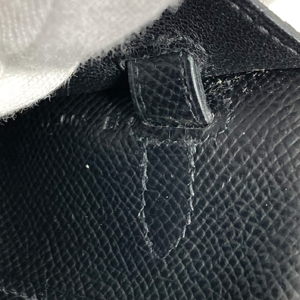 HERMES ショルダーウォレット ケリーウォレット ロング トゥーゴー カバン ショルダーバッグ ポシェット 長財布 エプソン ユニセックス ブラック