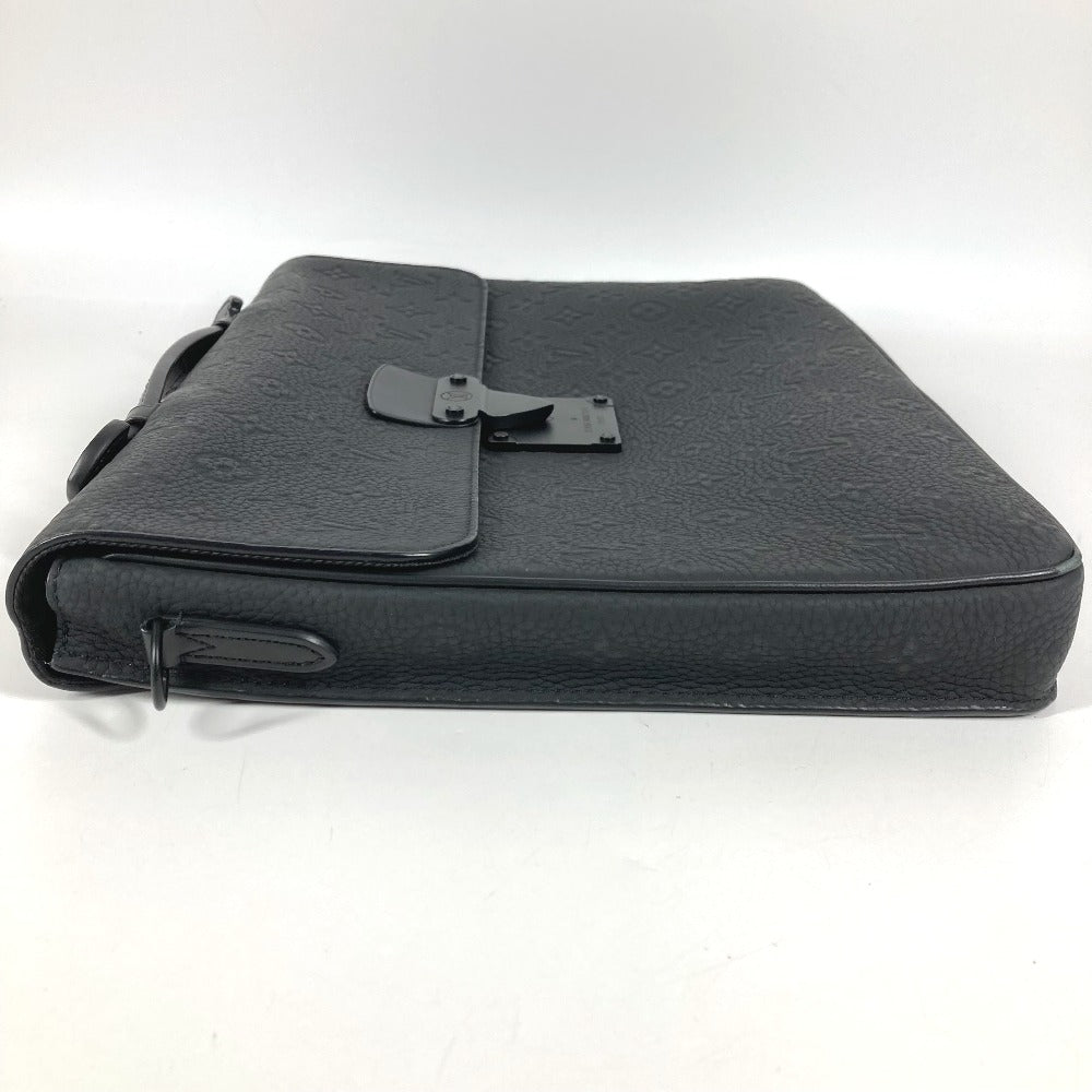 LOUIS VUITTON M20835 モノグラム トリヨン Sロック･ブリーフケース ビジネスバッグ 2WAYバッグ ショルダーバッグ カバン ハンドバッグ トリヨンレザー ユニセックス ノワール ブラック