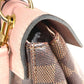 LOUIS VUITTON N42262 Damier Crampton Handbag Backpack in Damier Canvas, Women's, Pink