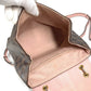 LOUIS VUITTON N42262 Damier Crampton Handbag Backpack in Damier Canvas, Women's, Pink