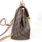 LOUIS VUITTON N42262 Damier Crampton Handbag Backpack in Damier Canvas, Women's, Pink