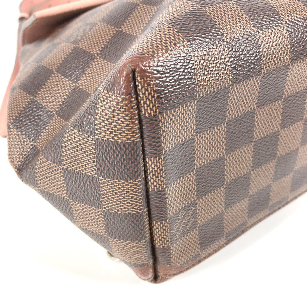 LOUIS VUITTON N42262 Damier Crampton Handbag Backpack in Damier Canvas, Women's, Pink