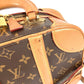 LOUIS VUITTON M44581 モノグラム ヴァリゼット PM ヴァリゼットPM トランク ハンドバッグ 斜め掛け 2WAYバッグ ショルダーバッグ ボストンバッグ モノグラムキャンバス ユニセックス ブラウン