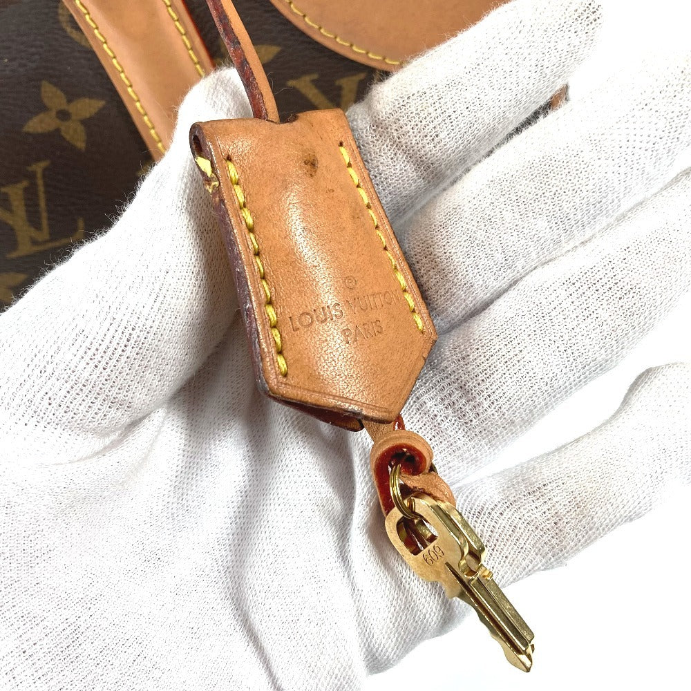 LOUIS VUITTON M44581 モノグラム ヴァリゼット PM ヴァリゼットPM トランク ハンドバッグ 斜め掛け 2WAYバッグ ショルダーバッグ ボストンバッグ モノグラムキャンバス ユニセックス ブラウン