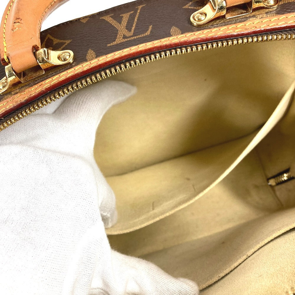 LOUIS VUITTON M44581 モノグラム ヴァリゼット PM ヴァリゼットPM トランク ハンドバッグ 斜め掛け 2WAYバッグ ショルダーバッグ ボストンバッグ モノグラムキャンバス ユニセックス ブラウン